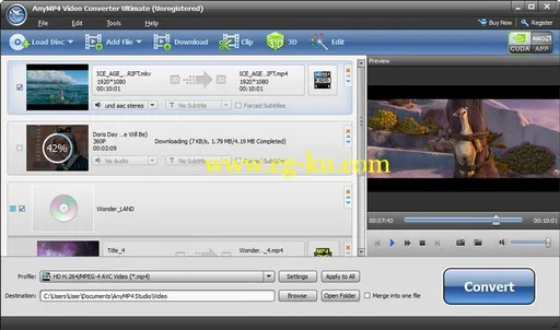 AnyMP4 Video Converter Ultimate 7.2.38 Multilingual的图片1
