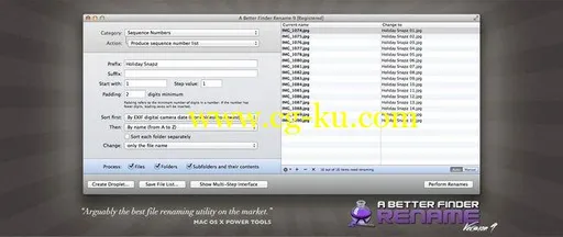 A Better Finder Rename 10.36 MacOSX的图片1
