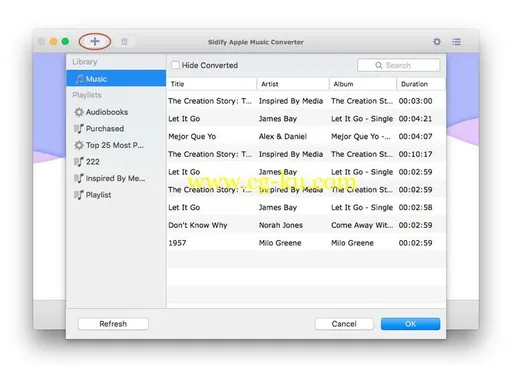 Sidify Apple Music Converter 1.4.0 MacOSX的图片1