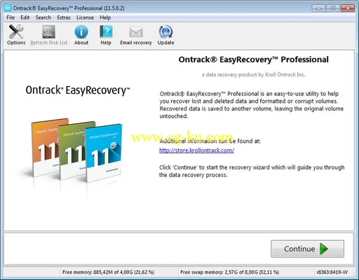 Ontrack EasyRecovery Professional & Enterprise 11.5.0.2 Multilingual MacOSX的图片1