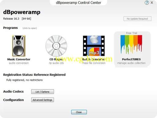 dBpoweramp Music Converter R16.5 Reference的图片1