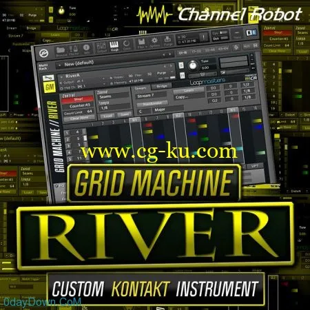 Channel Robot Grid Machine River KONTAKT的图片1