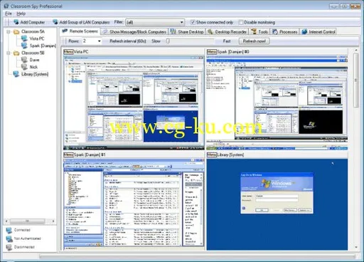 EduIQ Classroom Spy Professional Edition 3.9.8 EduIQ课堂间谍软件的图片1
