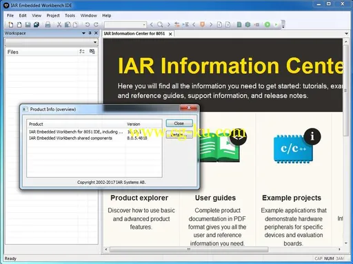 IAR Embedded Workbench for 8051 version 10.20.1的图片2