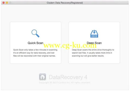 Cisdem Data Recovery 4.2.0 MacOSX的图片1