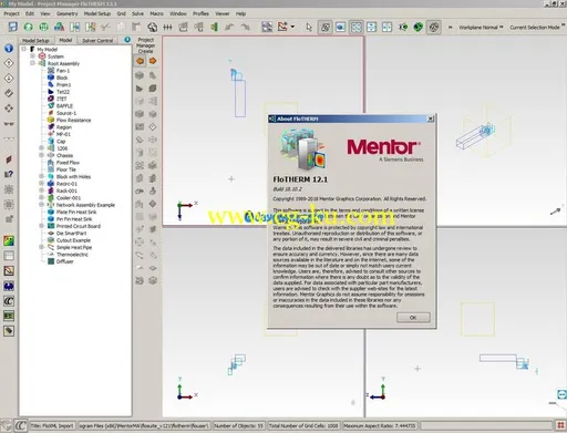 Mentor Graphics FloTHERM Suite 12.1 Win/Lnx x64的图片8