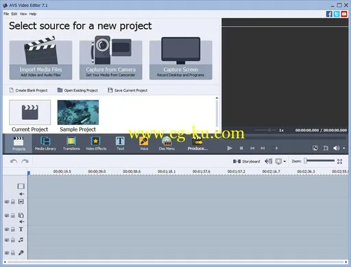 AVS Video Editor 8.1.2.322的图片1