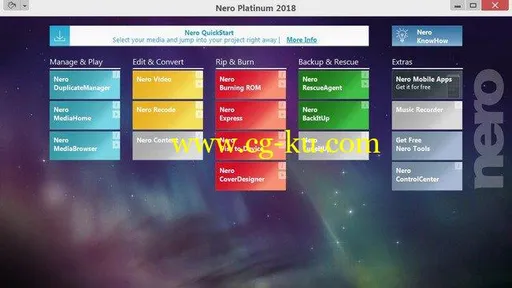 Nero Platinum 2018 Suite 19.0.10200 Multilingual + Content Packs的图片1