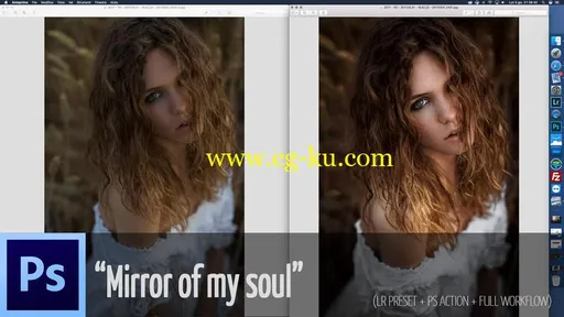 Complete post production workflow: from Lightroom to Photoshop – Mirror of my soul (v2.5)的图片1