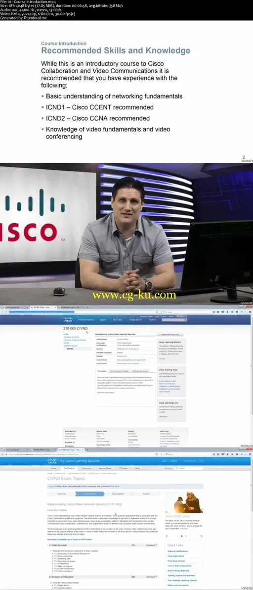 Cisco 210-065 CIVND: Implementing Cisco Video Network Devices的图片2