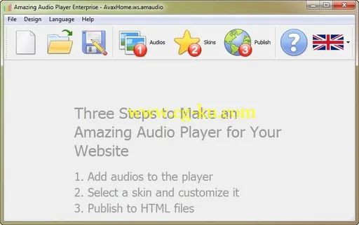 Amazing Audio Player Enterprise 3.7 Multilingual的图片1