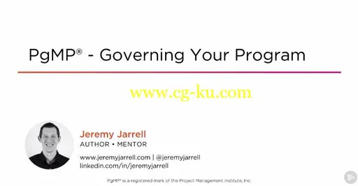 PgMP® ​-​ Governing​ ​Your​ ​Program的图片1