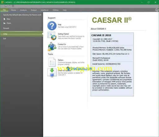 Intergraph CAESAR II 2018 v10.00.00.7700的图片4