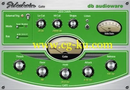 dB-Audioware Sidechain Gate v2.0.0 WiN的图片1