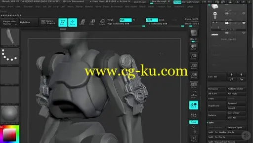Designing Hard Surface Characters with ZBrush and Keyshot的图片1