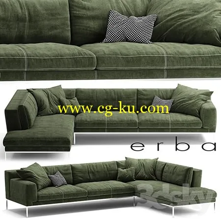 Sofa ERBA ITALIA EDIZIONE Sectional sofa的图片1