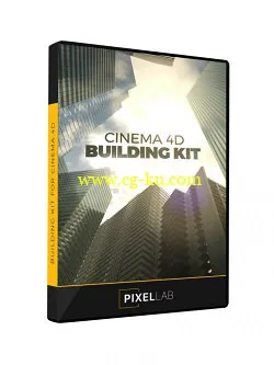 The Pixel Lab – Cinema 4D Building Kit的图片1