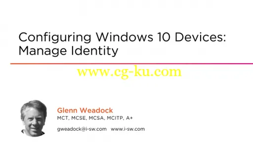 Configuring Windows 10 Devices: Manage Identity的图片2