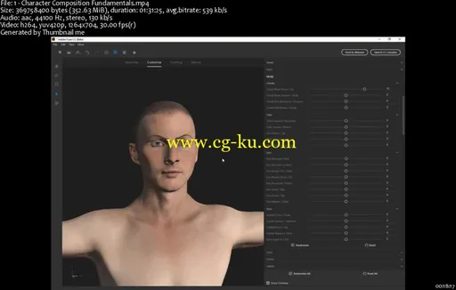 Character Creation using Adobe Fuse, 3ds Max, Mixamo, and Unreal Engine 4的图片2