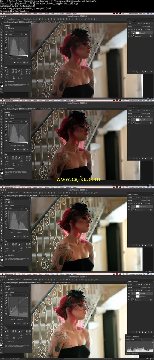 2/3 Amber & Teal – Cinematic Color Grading with Photoshop的图片2