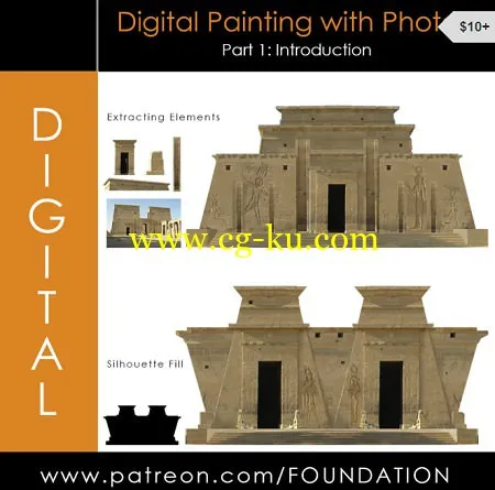 Gumroad – Foundation Patreon – Digital – Intro to Digital Painting with Photos Part 1 & 2的图片1