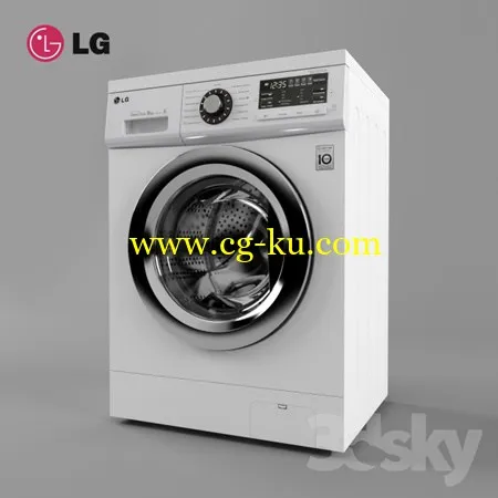 Washing machine LG F1296CDP3的图片1