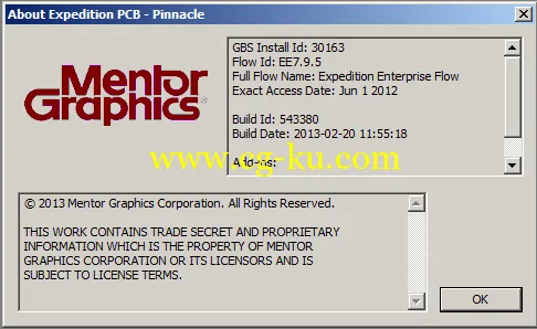 Mentor Graphics Expedition Enterprise Flow EE7.9.5 & DMS7.9.5的图片2