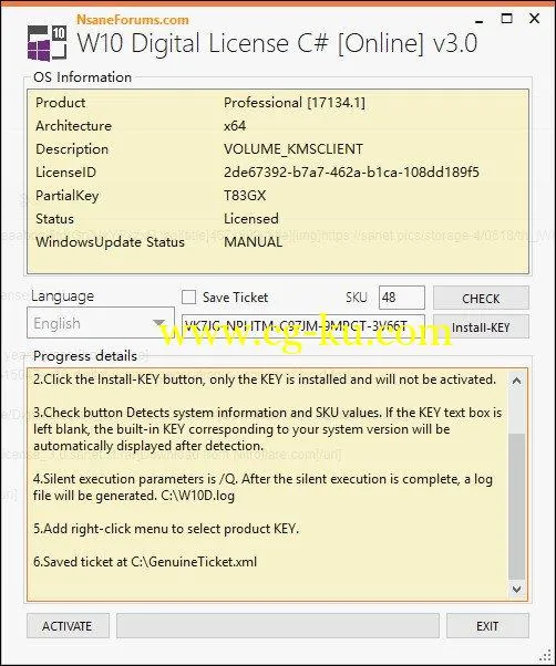 Windows 10 Digital License C# 3.0 Multilingual的图片1