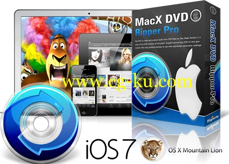 MacX DVD Ripper Pro 5.7.0 Multilingual MacOSX的图片1