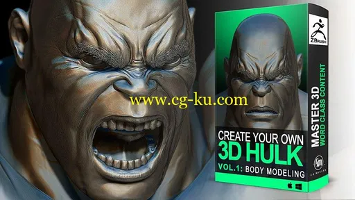 Cubebrush – Create your Own Hulk Vol.1: Body Modeling的图片1