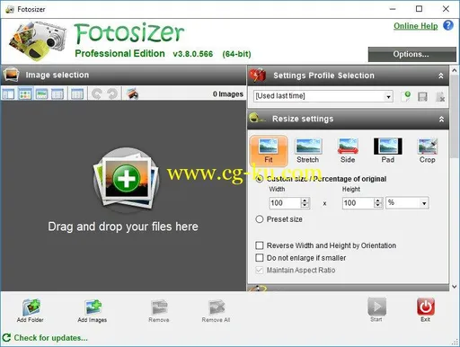 Fotosizer Professional 3.8.0.566 Multilingual的图片1