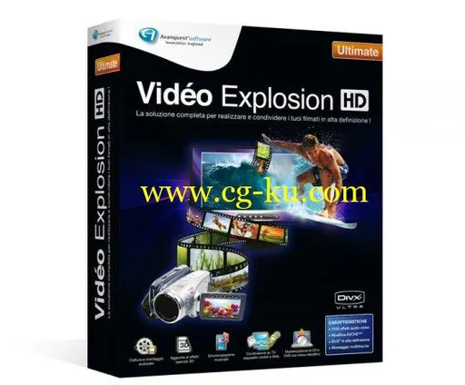 Avanquest Video Explosion HD Ultimate 7.7.0 Multilingual的图片1