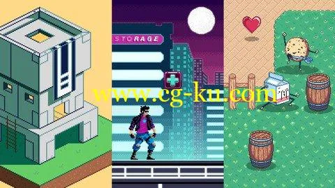 Pixel Art Mastery: The #1 course on retro video game art的图片1