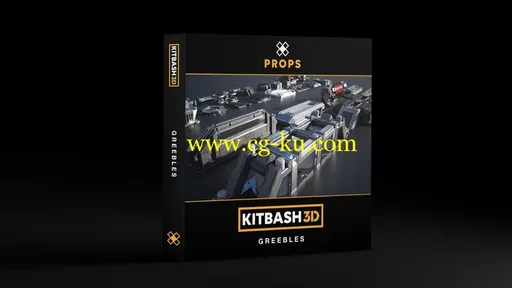 Kitbash3D – Props: Greebles的图片1
