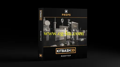 Kitbash3D – Props: Rooftops的图片1