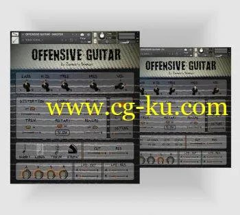 Insanity Samples Offensive Guitar KONTAKT-SYNTHiC4TE的图片1