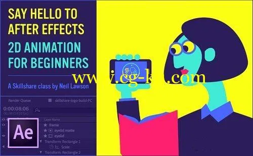 Skillshare – Say Hello to AfterEffects – 2D Animation for Beginners的图片1
