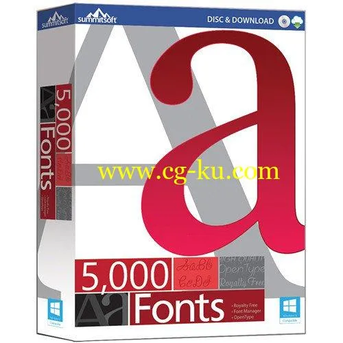 Summitsoft 5000 Fonts 1.0.0的图片1