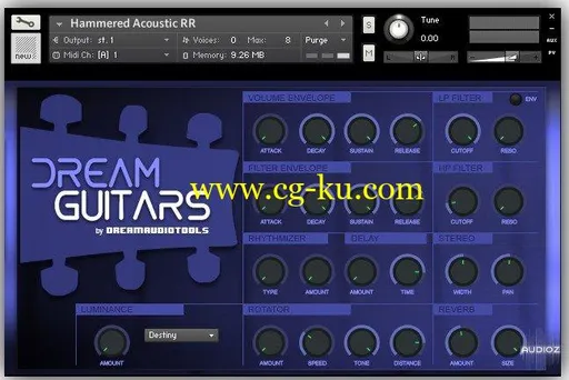 Dream Audio Tools – Dream Guitars for Kontakt的图片1