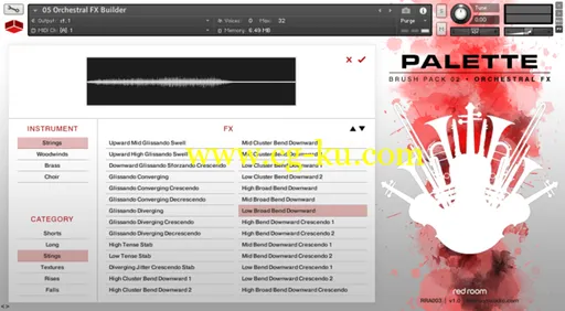 Red Room Audio Palette Orchestral FX V1.1 For KONTAKT-DISCOVER的图片1