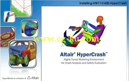 Altair HyperWorks 11.0.430 HyperCrash Update-SSQ的图片1