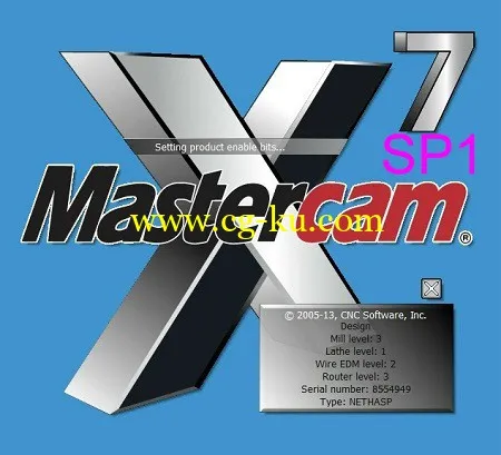 MasterCAM X7 SP1 Build 16.0.6.2 Update x86 x64 升级补丁的图片1