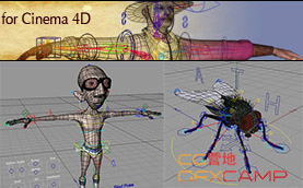C4D模型角色绑定插件 Cactus3D Complete for Cinema4D R15-R16 Win/Mac的图片1