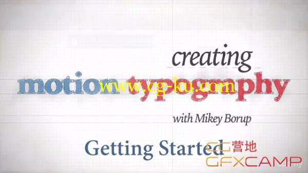 AE MG运动文字排版动画教程 Udemy – Motion Typography from Scratch的图片1