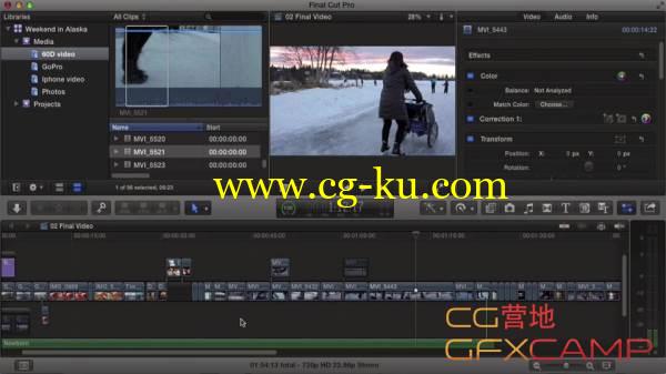FCPX入门基础教程 Tuts+ Premium – Video Editing in Final Cut Pro的图片2