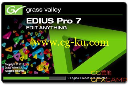 Grass Valley EDIUS Pro 7.50 Build 191 破解版的图片1