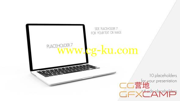 AE模板-苹果电脑商品展示 VideoHive Elegant Website Presentation/App Product Promotion With Laptop的图片1