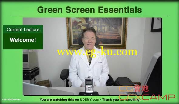 绿幕拍摄技巧及后期抠像合成 Udemy – Green Screen & Chroma Key with Ease: Video Production Ninja的图片1