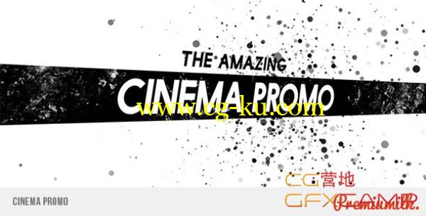 AE模板-粒子时尚电影宣传视频展示开场 VideoHive Cinema Promo的图片1