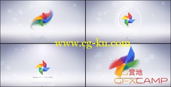 AE模板-简洁公司Logo飞入飞出定版动画 VideoHive Clean And Simple Reveal的图片1